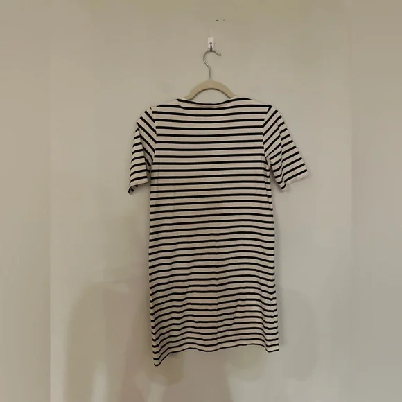 KULE The Tee Dress - Size XS - Navy and White - Picture 10 of 10